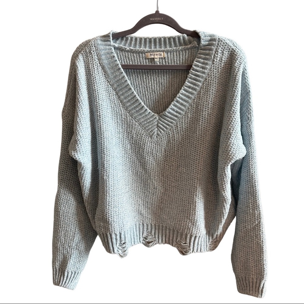 Soft Baby Blue Sweater